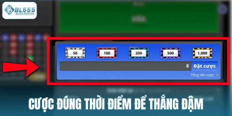 Cược đúng thời điểm để thắng đậm