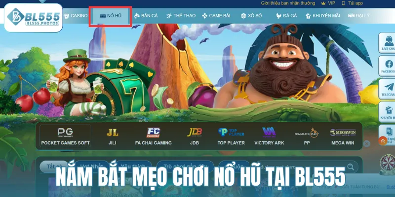 Nắm bắt mẹo chơi nổ hũ tại BL555