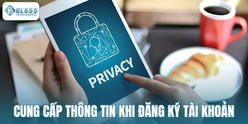 Người chơi cần cung cấp thông tin khi tạo tài khoản